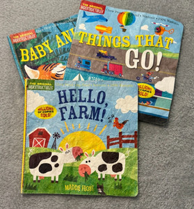 Lot Of 3 “indestructible” Books, Ages 0+ (Free S/H)