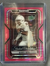 2025 Prizm Draft Picks - Student Orientation Marcel Reed #4 Pink Pulsar /25 (RC)