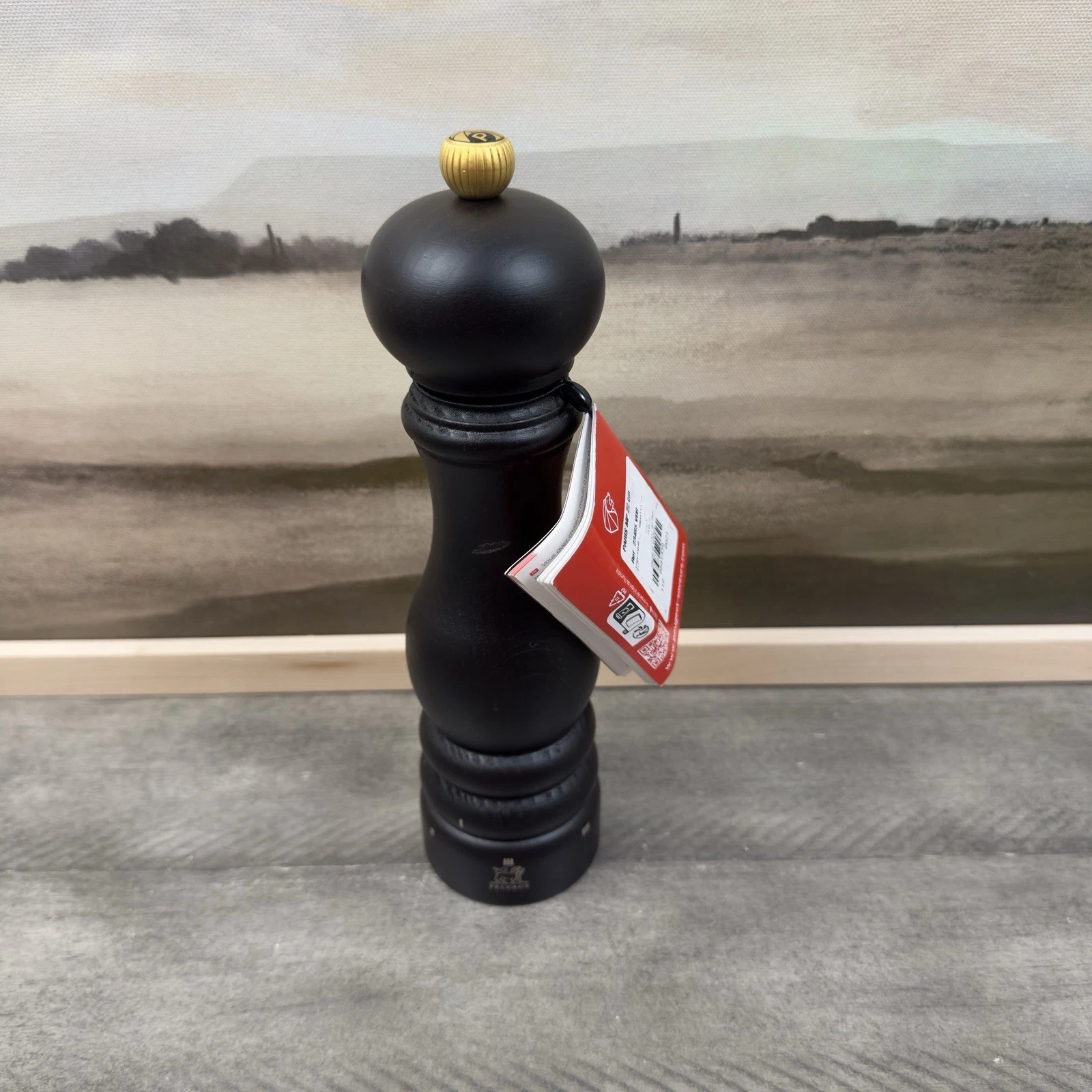 Williams Sonoma Peugeot Paris U'Select 9” Pepper Mill Grinder Chocolate Scuffed
