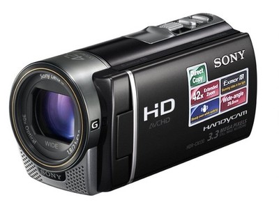 Sony Handycam HDR-CX130E Camcorder schwarz - Digital HD Video Camera Recorder