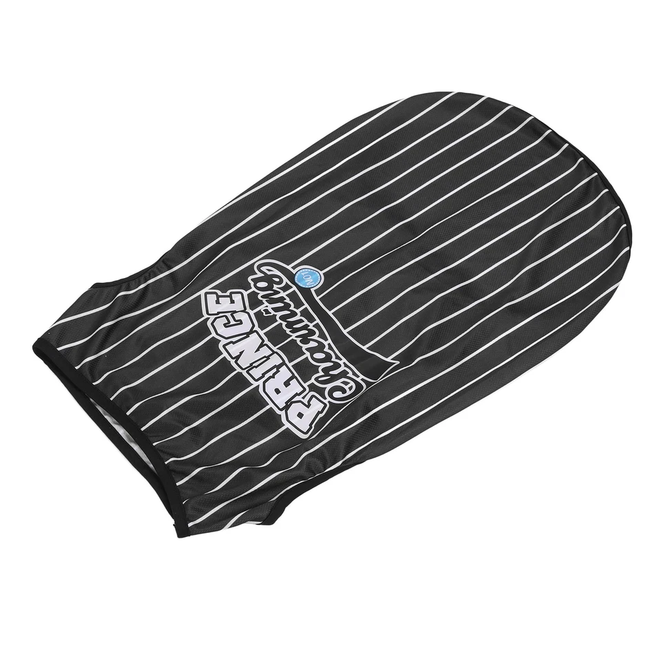 Dog Mesh Vest Shirt Striped Football Basketball Pet World Cup Apparel Black 5XL - Image 2 of 4