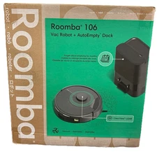 NEW iRobot Roomba 106 Robot Vacuum Mop With AutoEmpty Dock
