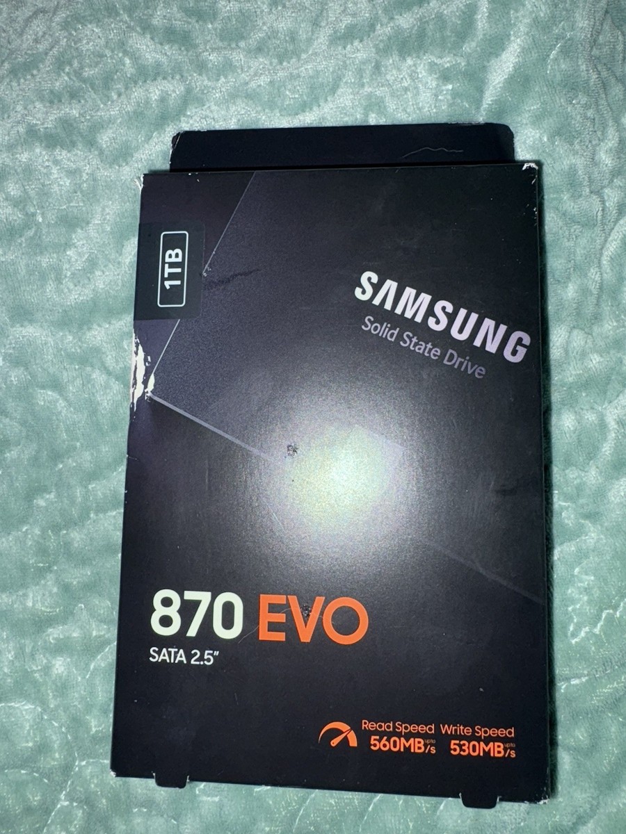 新品/未開封 Samsung 870 EVO 1TB SSD SATA 2.5 Amazon.com: Samsung 870 EVO SATA III SSD 1TB 2.5” Internal Solid