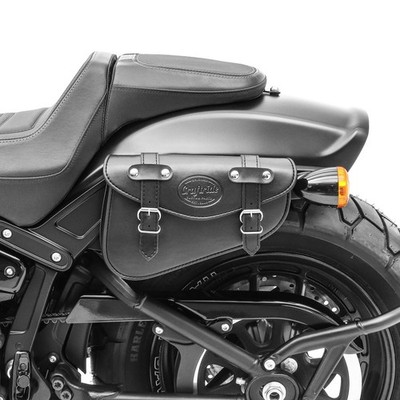 Satteltasche für Yamaha XV 1700 Road Star Warrior Arizona Schwarz Links