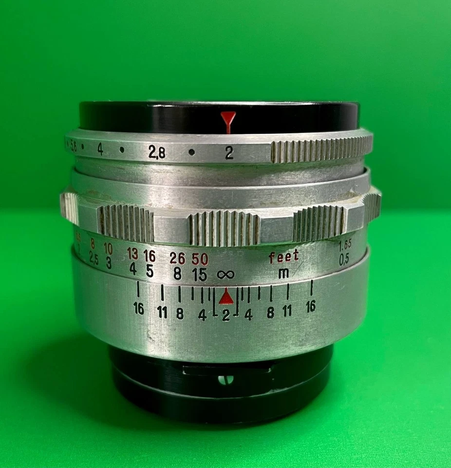 Carl Zeiss Jena Biotar 2/58 German Lens Exakta Mount - Image 3 of 4