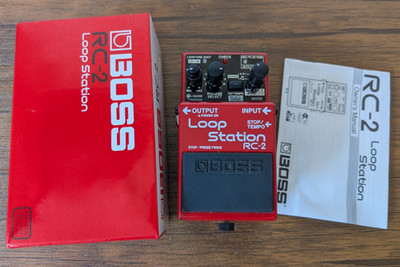 Boss RC 2 Loop Station Looper Pedal