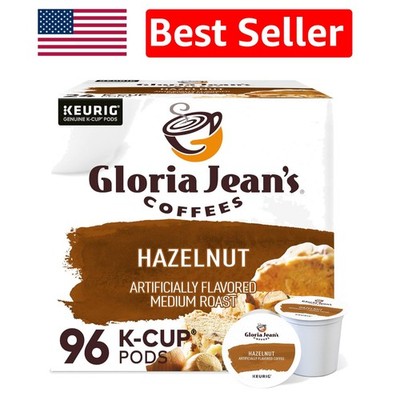 Kosher Certified Hazelnut Medium Roast Coffee Pods - Ideal for Keurig Machines
