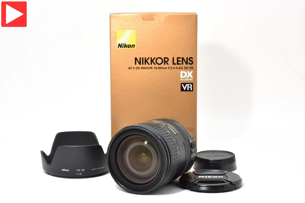 ⭐️美品⭐️ Nikon 16-85mm f/3.5-5.6G ED VR レンズ Nikon 16-85mm Focal Camera Lenses for sale | eBay