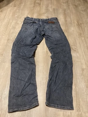 Wrangler Retro Denim Jeans Size 30/32 Washed Blue Vintage Style - Bild 1 von 4
