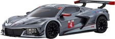 Kyosho ASC CORVETTE C8.R Gunmetal MZP244GMW Painted Body For MINI-Z MR04W-MM