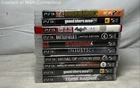 Grand Theft Auto V Metal Gear Solid 4; 10 PS3 Game Lot Sony PlayStation 3
