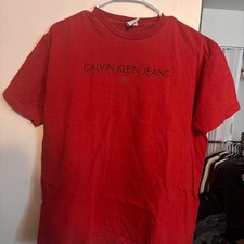 Vintage early 2000's Calvin Klein Jeans shirt Size small