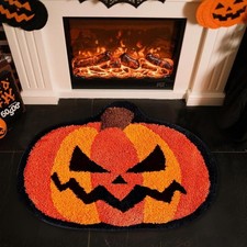 Halloween Bathroom Rug 23. 14in Bathrooms 1" x Rectangular ,