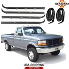 Window Sweep/Run Channel Weatherstrip Set Of 6 for F150 F250 F350 Pickup Truck