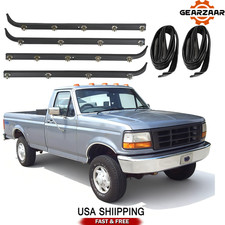 Window Sweeprun Channel Weatherstrip Set Of 6 For F150 F250 F350 Pickup Truck Window Sweeprun Channel Weatherstrip Set Of 6 For F150 F250 F350 Pickup Truck