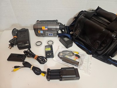 SONY VideoHi8 Handycam CCD-TR12 ⑦ Sony Handycam CCD-TRV12 NTSC Video 8 Tape Digital Video Camera
