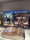 Resident Evil 2 & 3 for PS4 Mint cleaned tested