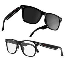 Smart Bluetooth Glasses Built-in Mic Music Speakers Sunglasses Outdoor Protectio