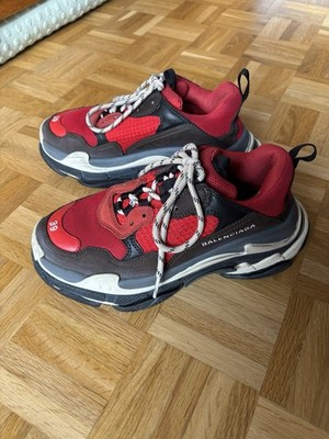 Balenciaga Triple S In Rot Gr.39