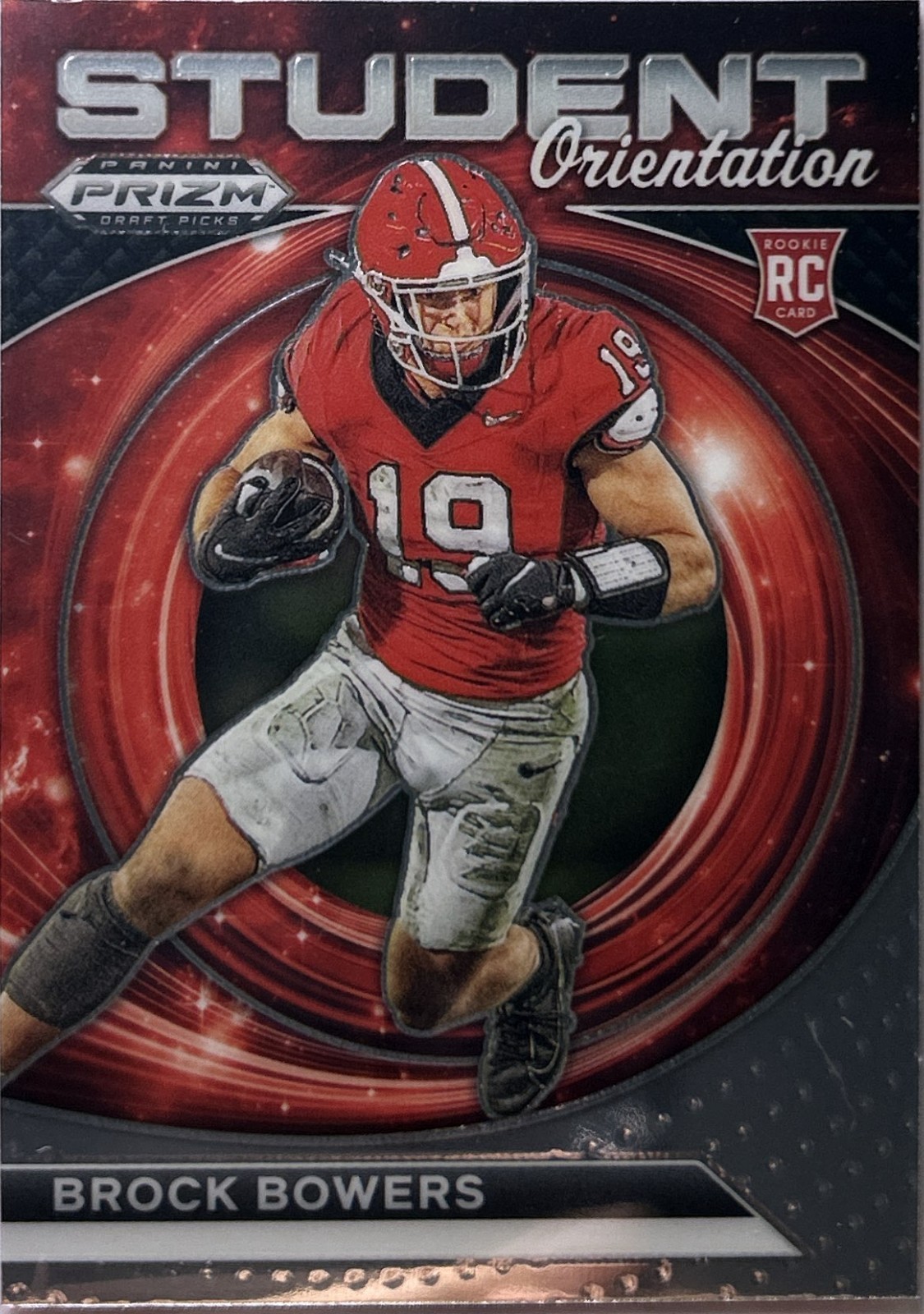 2024 Panini Prizm Draft Picks - Student Orientation Brock Bowers #SO-BB (RC)