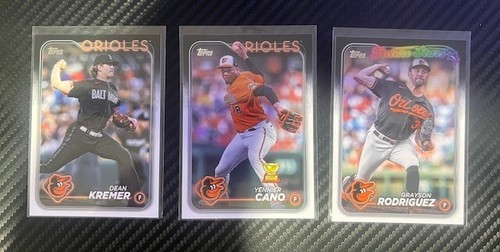 BALTIMORE ORIOLES KARTEN LOT