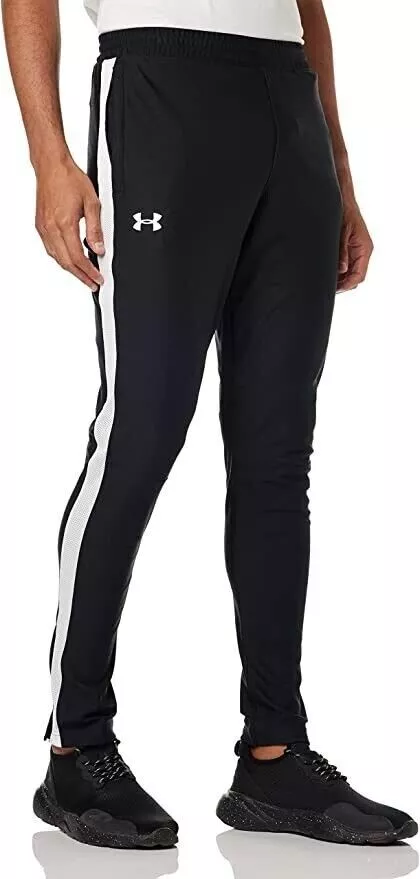 Under Armour Pique Track Pants Black/White