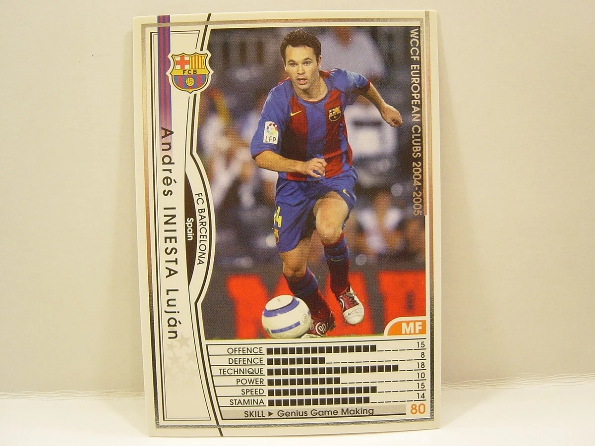 2004-05 Panini WCCF European Clubs Soccer Trading Cards for sale
