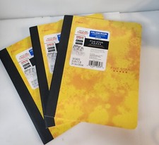 3-Pack Five Star Composition Notebooks College Ruled 100 Sheets Each School Supp