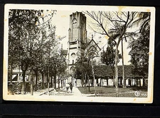 PORTUGAL 138.-SANTOS -Igreja Matriz (Real Photo (RPPC)