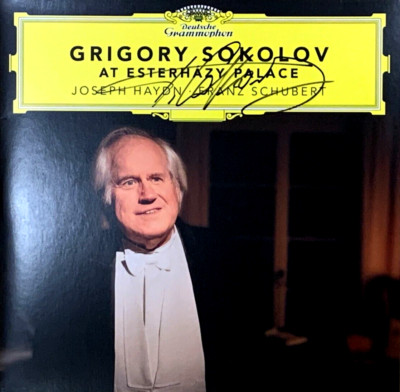 Signed GRIGORY SOKOLOV At Esterhazy Palace DG 3x180g LP New Neu Signiert