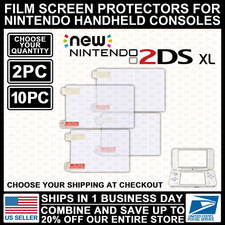 Film Plastic Screen Protector For Nintendo New 2DS XL/LL Model Console