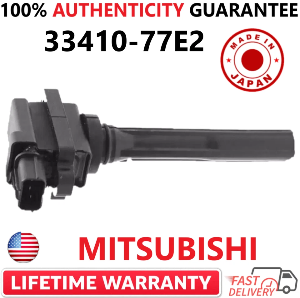 Juego de 6 bobinas de encendido OEM MITSUBISHI para 1998-2007 Suzuki I4 V6, 33410-77E2 Foto 4 de 4