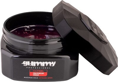 Fonex Gummy Haargel Mit Keratin – 500 Ml, Für Flexiblen Halt Und Stylisches Frisieren