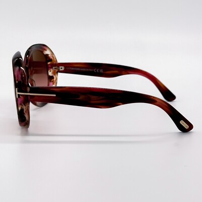 NEW TOM FORD GEORGIA-02 TF1011 55F WOMEN SUNGLASSES FT1011/S BROWN PINK NEW TOM FORD GEORGIA-02 TF1011 55F WOMEN SUNGLASSES FT1011/S  main image 2