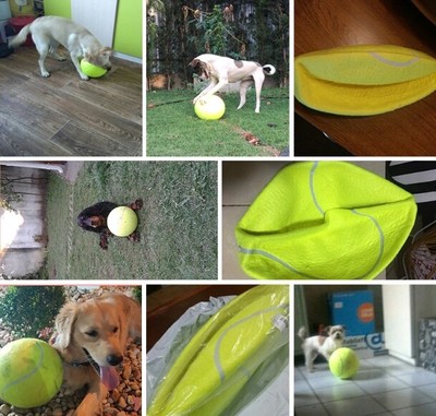big tennis ball for dogs