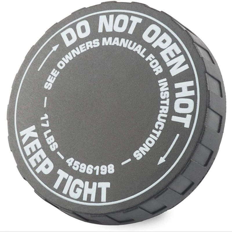 New Radiator Cap Coolant Cap Fit For Chrysler Jeep Dodge Ram Strap 4596198 - Image 2 of 2