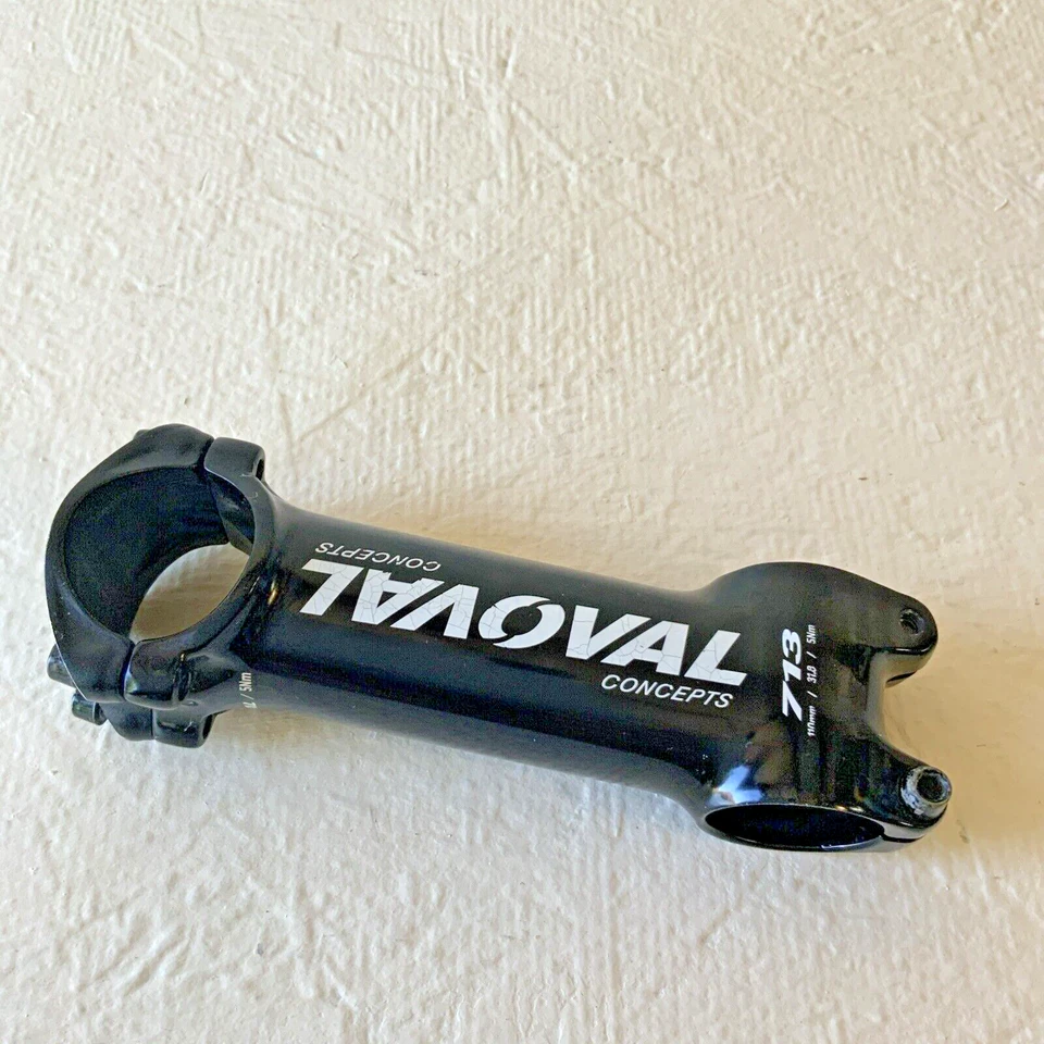 OVAL CONCEPTS THREADLESS STEM 110 MM 1 1/8 IN CLAMP 31.8 MM 6 DEGREE 130 GRAMS - Image 3 of 4