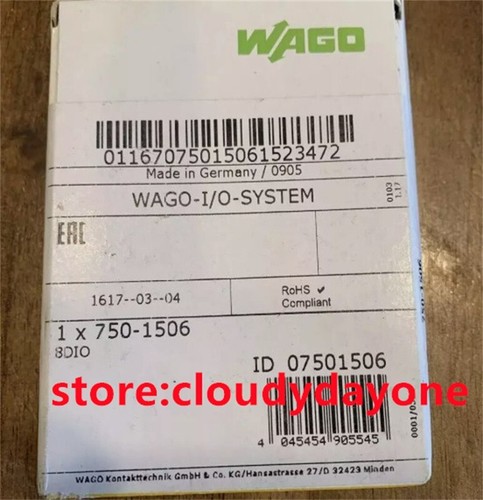 750-1506 New WAGO 750-1506 Buscoupler DeviceNet Module PLC Adapter 750 ...