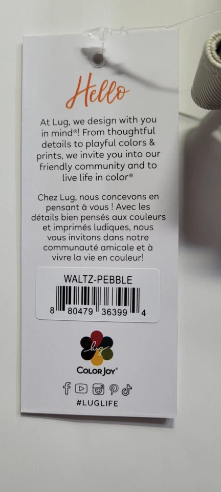 Bolso Bandolera "Waltz Satin Luxe VL, 3 Correas Incluidas," ~ Guijarro~ Nuevo con Etiquetas Foto 3 de 4