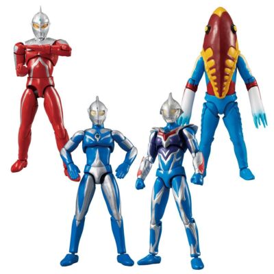 Bandai Ultraman Mini Chodo Ultraman 9 Candy Spielzeug PVC Figur auf Lager