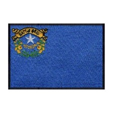 Nevada State Flag US USA American Embroidered Patch - Iron On/Sew On