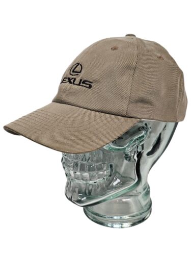Vintage Ping Lexus Cars Mens Golf Hat Baseball Cap Adjustable Strapback Beige - Picture 3 of 9
