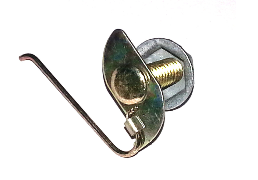 GM 3/8-5/8 Body Fender Door Quarter Trim Moulding Molding Clips & Nuts 10pcs L - Foto 6