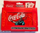 Coca Cola Playing Cards Collector Tin 2 Decks Bicycle New Sealed Vtg Coke