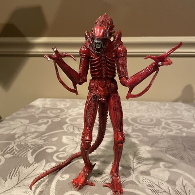NECA Aliens Genocide Xenomorph Warrior Red 2013 - displayed only