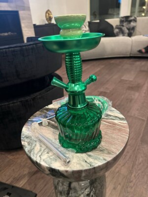 BRAND NEW GLASS HOOHAH New Hookah Shisha Glass Fast + Free Shipping