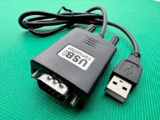 Garmin RS-232 DB-9 RS232 9 Pin Male DB9 to USB Converter U232-P9 Cable