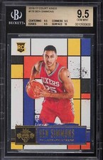 Ben Simmons 2016-17 Panini Court Kings #176 Level IV 4 Rookie Card RC BGS 9.5