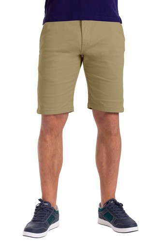 Mens Chino Half Pants Slim Fit Casual Cotton Summer Golf Beach Flat Front Shorts - Picture 12 of 41