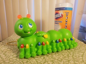 abc caterpillar toy